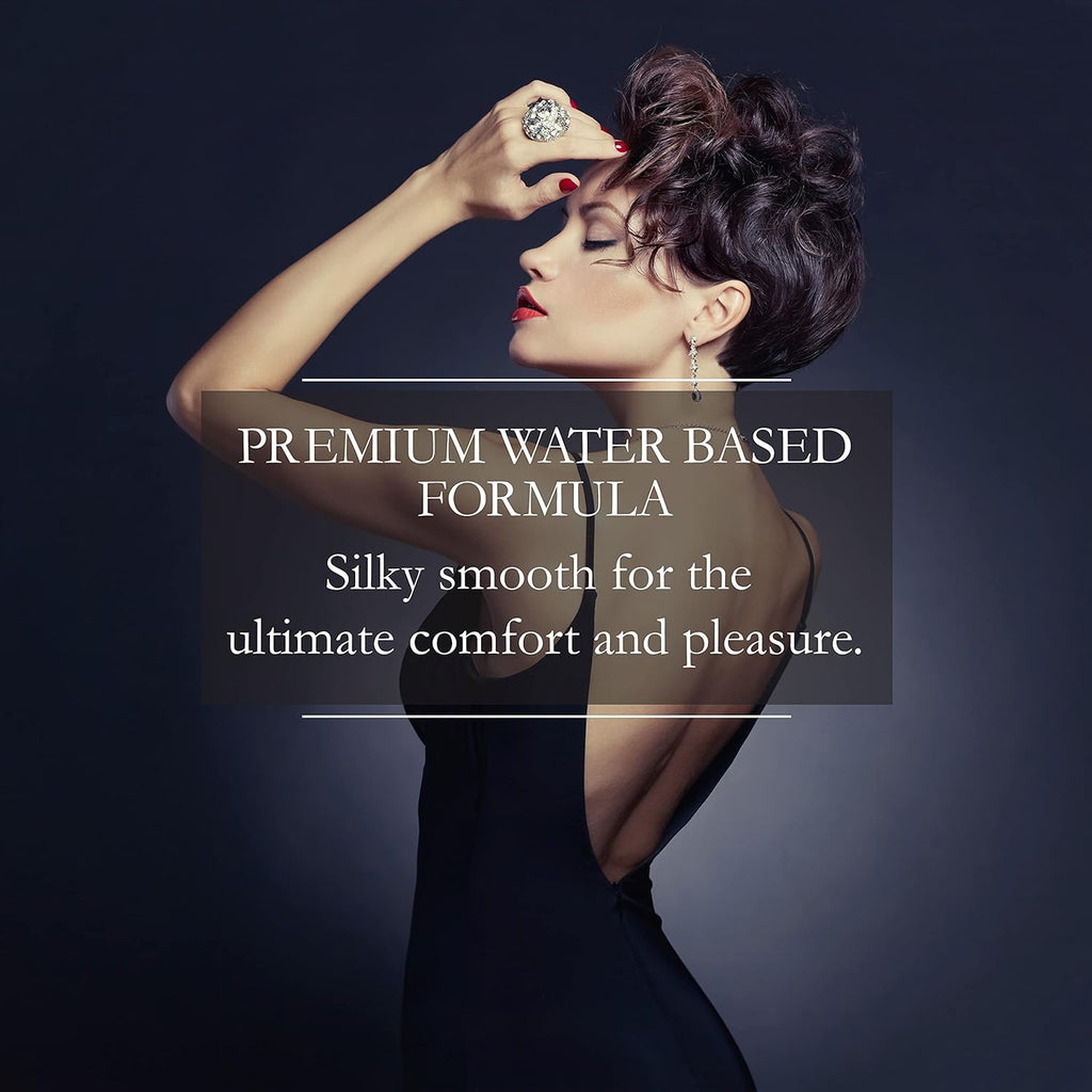 FAV water-based luxury personal lubricant for women, men, and couples, 33.5 fl oz