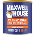 Maxwell House medium roast coffee, 28.4 oz canister, ground coffee for daily use
