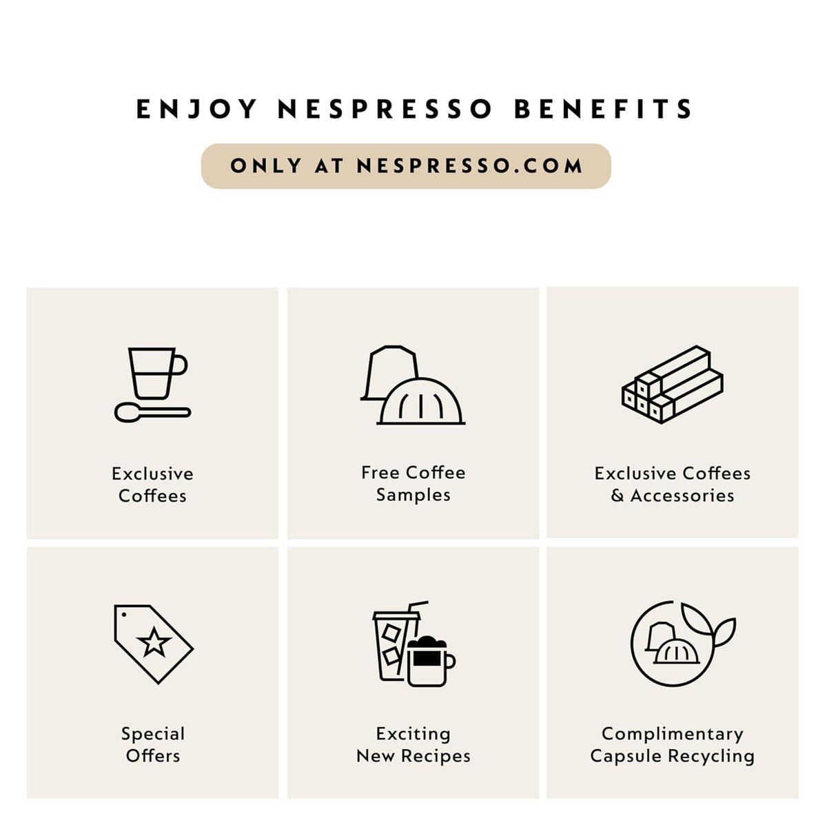 Nespresso Vertuo Melozio Decaffeinato 30-count medium roast coffee pods, 7.8 oz brew, recyclable