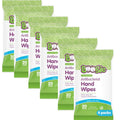Boogie Antibacterial Hand Wipes, 100 Total Wipes, 5 Packs of 20, Alcohol Free, Hypoallergenic, Moisturizing Aloe for Kids and Adults