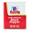 McCormick pure ground black pepper 3 oz non GMO hand-harvested pantry staple