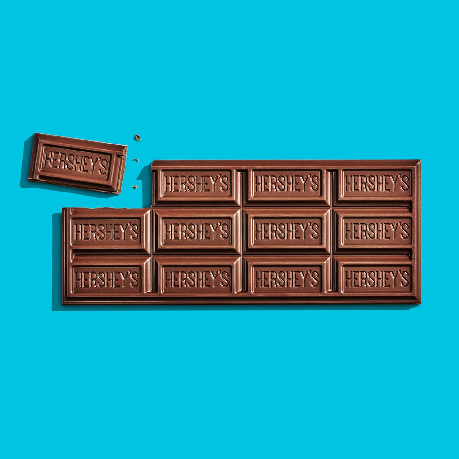 Hersheys milk chocolate bulk candy bars, 36 count, 1.55 oz each, kosher and gluten free