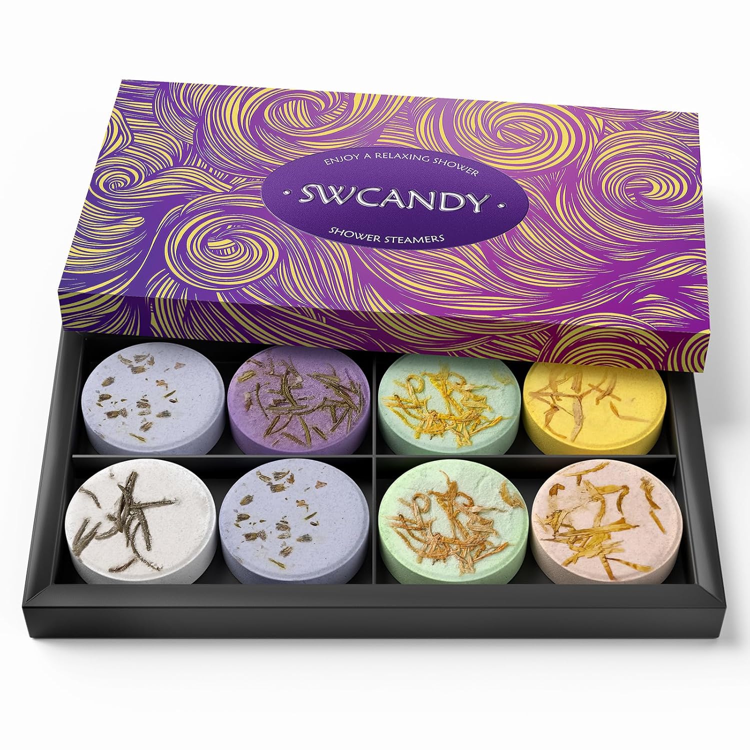 shower steamers aromatherapy gifts for women swcandy 8 pcs easter basket stuffers