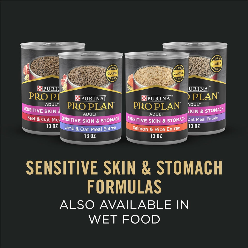 Purina pro plan sensitive skin and stomach large breed salmon and rice dog food 34 lb bag