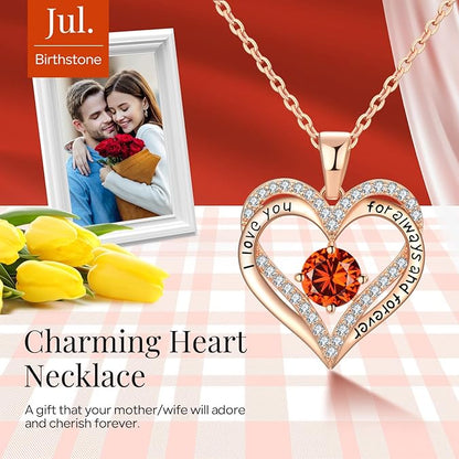 18K Rose Gold Necklaces for Women Birthday Gifts for Women Jewelry for Women Birthday Gifts for Wife Girlfriend Daughter Wife Birthday Gifts for Anniversary Mothers Day Christmas Valentines Gifts
