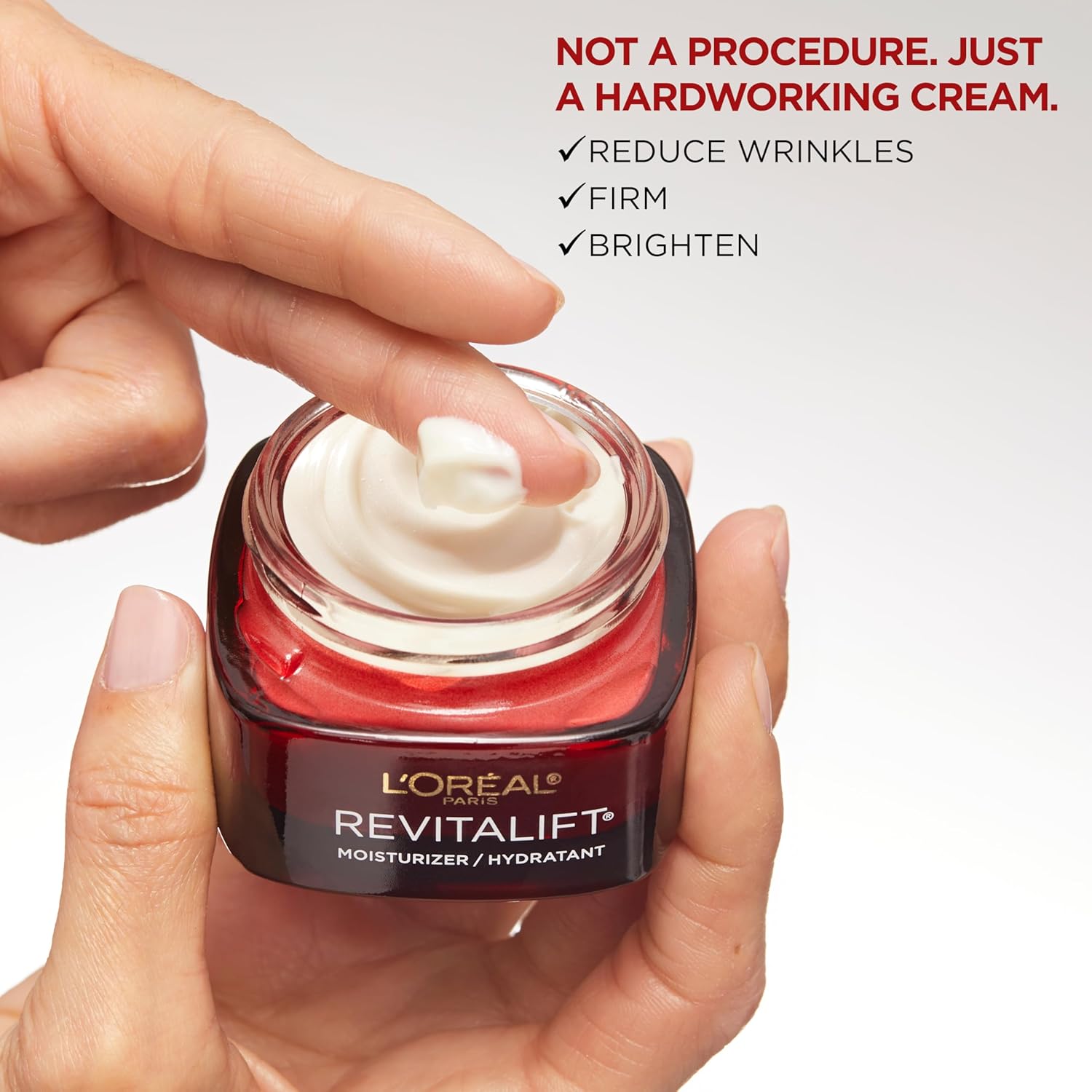 L'Oreal Paris Revitalift triple power anti-aging face moisturizer with pro retinol and hyaluronic acid, 2.55 oz