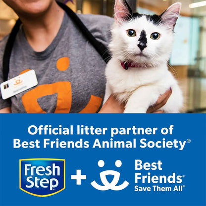 Fresh Step Advanced Clumping Litter with Febreze Freshness with Gain Scent, Fights Odor on Contact, 37 lbs. (2 x 18.5 lb. Box) (Package May Vary)