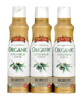 Pompeian USDA Organic Extra Virgin Olive Oil Non-Stick Spray, No Propellant, 5 Fl Oz, Pack of 3