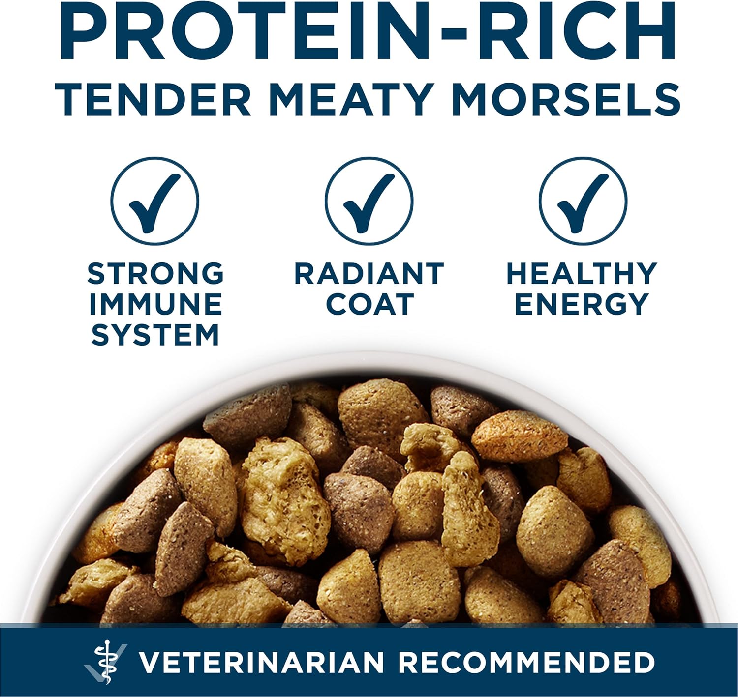 Purina ONE Plus Large Breed Adult Dog Food Dry Formula, 40 lb. Bag - Natural Chicken Flavor, 100% Real Protein