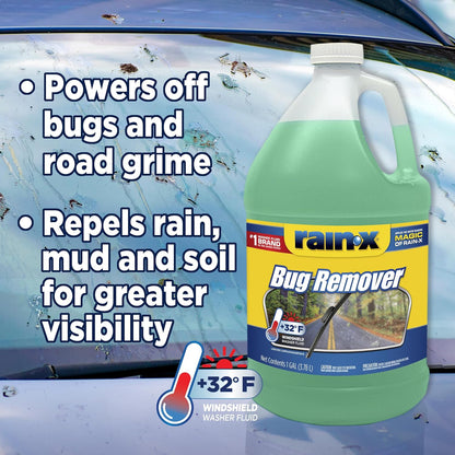Rain-X RX68806 Bug Remover WWF Headlight & Glass Restoration Cleaner 7oz