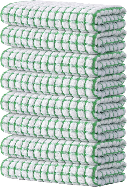 kitinjoy-cotton-8-pack-terry-kitchen-dish-cloths-absorbent-dish-rags-quick-drying