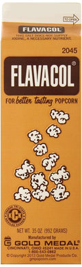 gold medal prod. 2045 flavacol seasoning popcorn salt, 35oz, authentic movie theater taste
