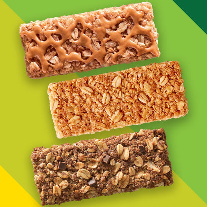 Nature Valley crunchy granola bars, oats n honey, peanut butter, and oats n dark chocolate, 60 bars, 44.7 oz