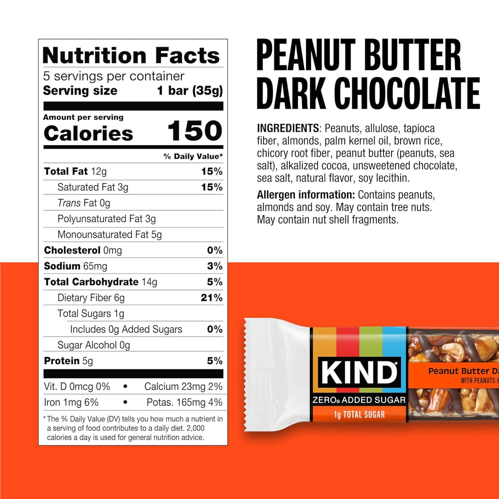 kind zero added sugar dark chocolate nut bars variety pack keto friendly gluten free