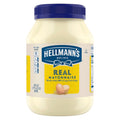 Hellmann's Mayonnaise Real Mayo 1 ct, 30 oz, Creamy Sandwich Spread or Condiment, Gluten Free, Rich in Omega-3 ALA