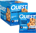quest nutrition chocolate chip protein cookie 12 count 15g protein keto friendly