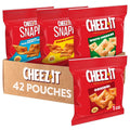 Cheez-It Variety Pack, Baked Snack Crackers, Lunch Snacks, 42 Packs