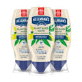 Hellmann's Vegan 3 Ct Dressing & Spread, Plant-Based Mayo Alternative, Same Great Taste, Gluten-Free, 11.5 oz