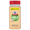 McCormick 8.75 oz Garlic Powder, Non GMO, 2.5X Larger Size, Savory Dishes