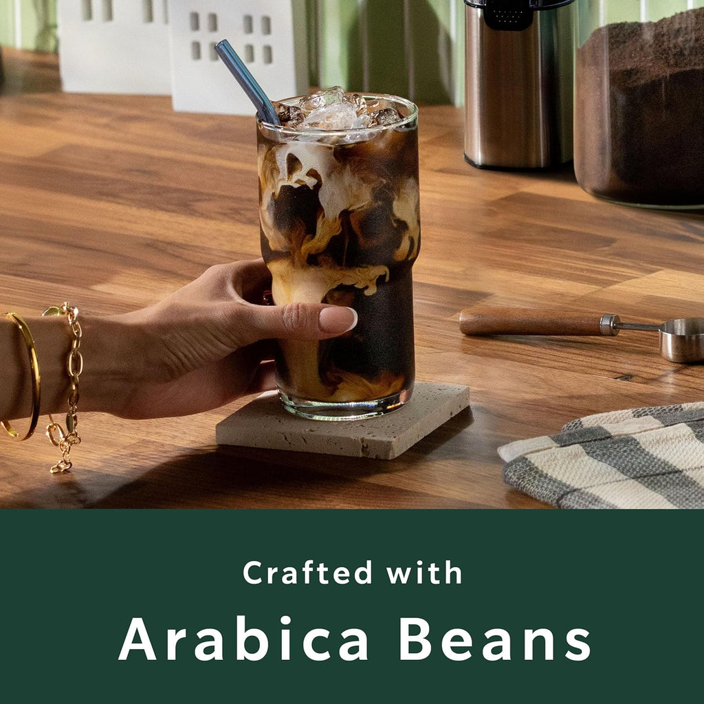 starbucks whole coffee beans, pike place roast, 28 oz, medium roast hot or iced coffee