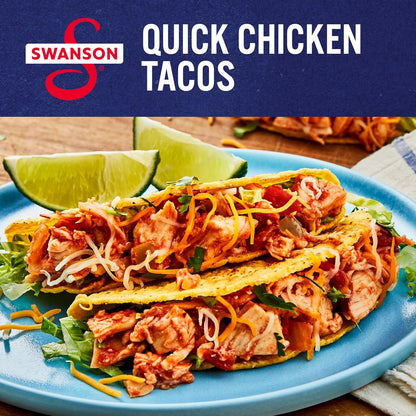 swanson white premium chunk chicken breast in water, 4.5 oz, pack of 4, no antibiotics, gluten-free