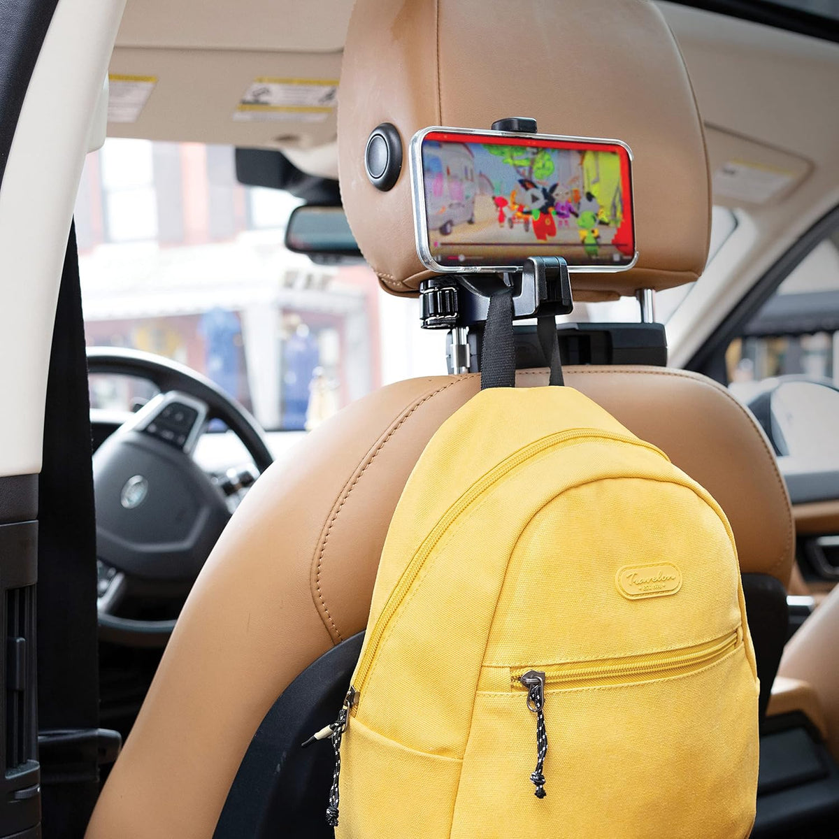 Travelon Headrest hook and Phone Clip