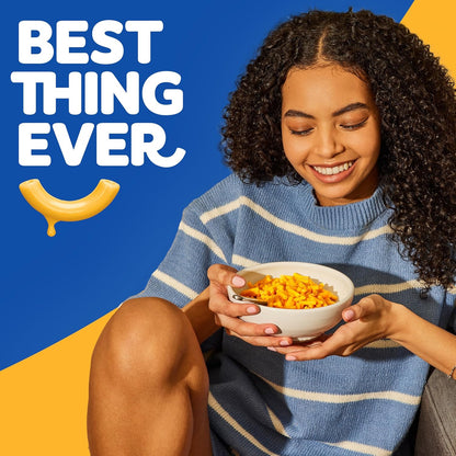 kraft original mac and cheese, 12 boxes, no artificial flavors, 7.25 oz boxes for easy dinner or sides