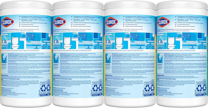 Clorox Disinfecting Cleaning Wipes Variety Pack, 75 Count Each, Pack of 4 (Package May Vary)