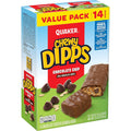Quaker Chewy Dipps Granola Bars, Chocolate Chip, 14 Count, 1.09 oz, 100% Whole Grains, No Artificial Preservatives