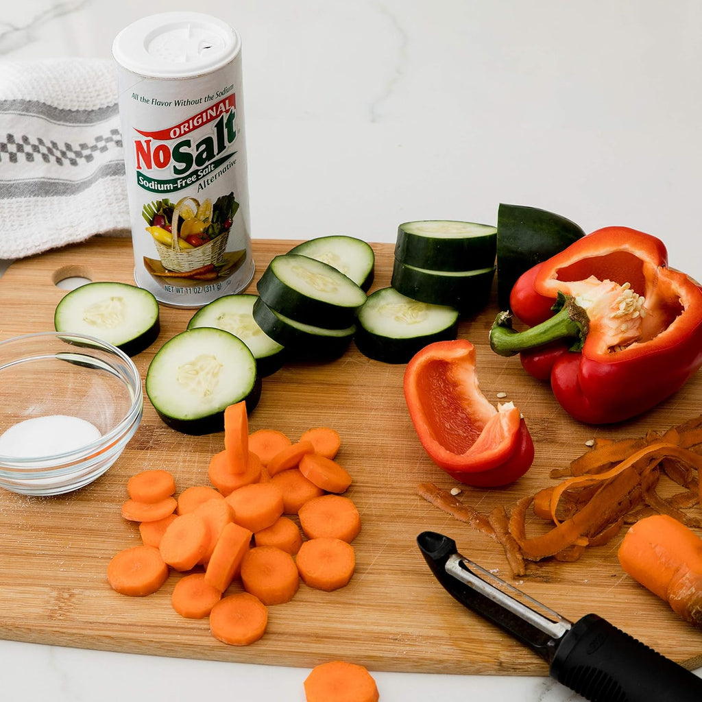 NoSalt Original Sodium-Free Salt Alternative, 11 oz, Convenient Substitute for Table Salt, Low Sodium