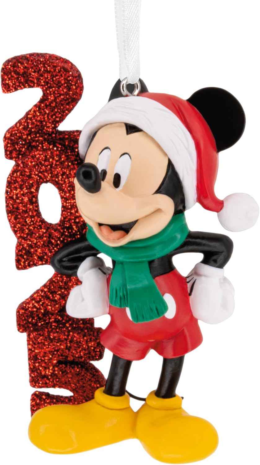 Hallmark Disney Mickey Mouse 2025 Christmas Ornament, Gifts for Disney Fans